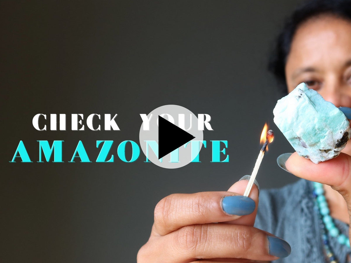 Fake vs Real Amazonite | Don't be Duped | Satin Crystals