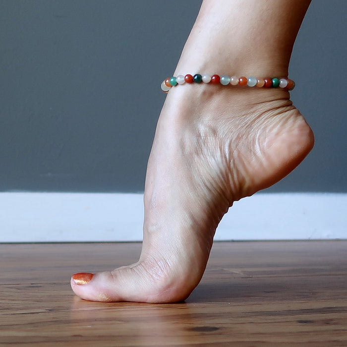 aventurine anklet