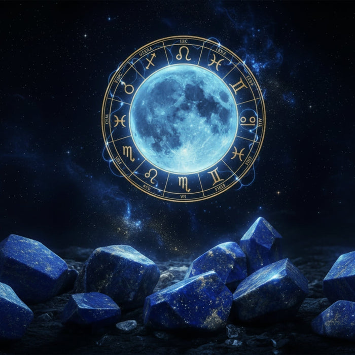 lapis lazuli under a full blue moon