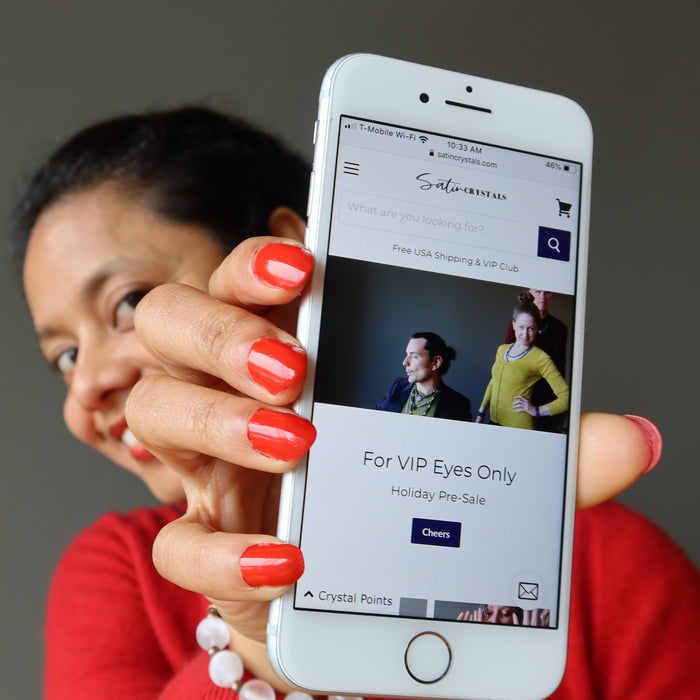 How to Join Satin Crystals VIP Club