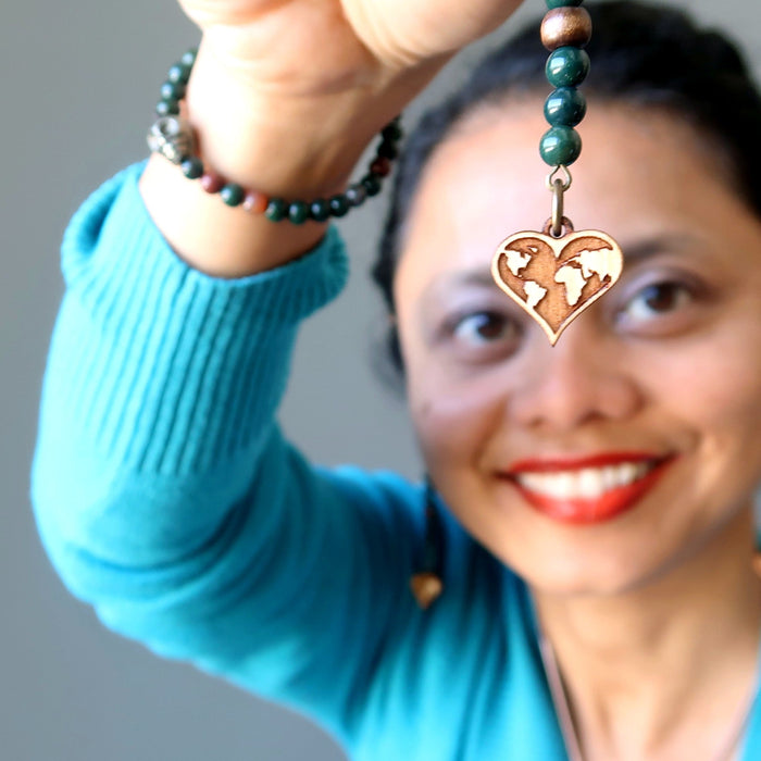 Inspiration behind Bloodstone Travel Earrings