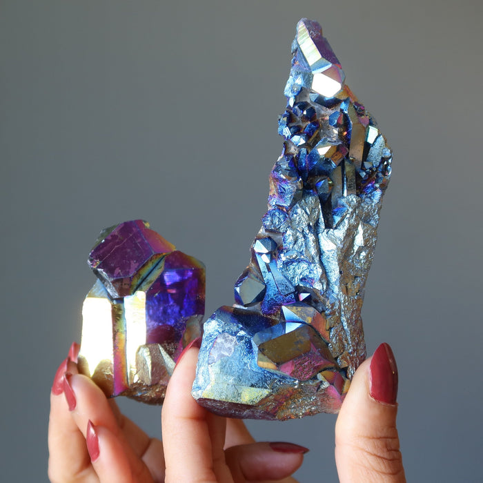 October Offerings New-Arrival Aura Clusters & Miraculous Crystal Balls!