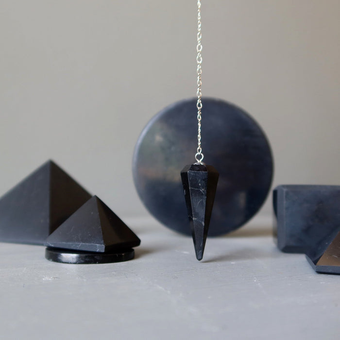 shungite geometric shapes