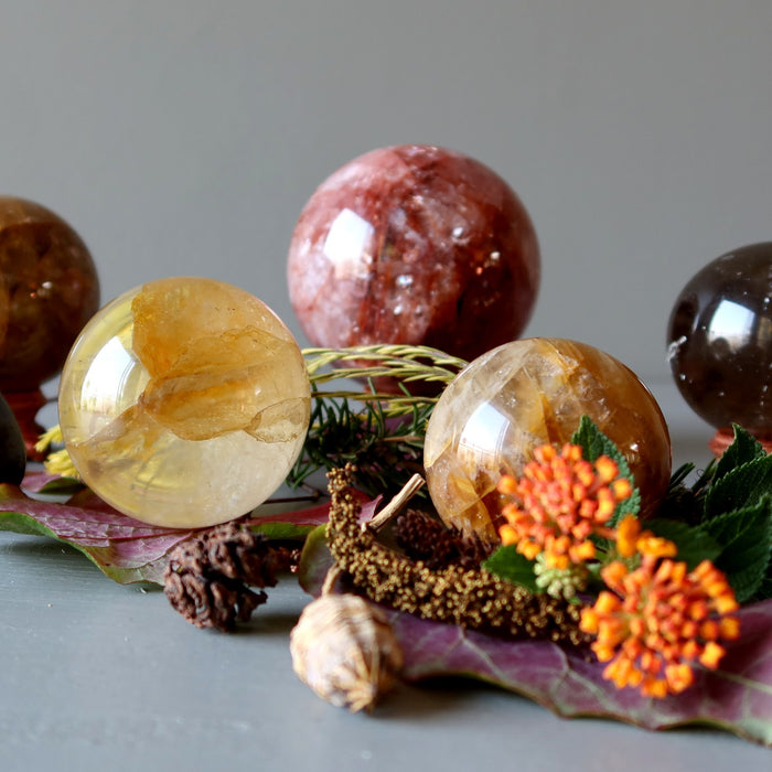 quartz crystal balls