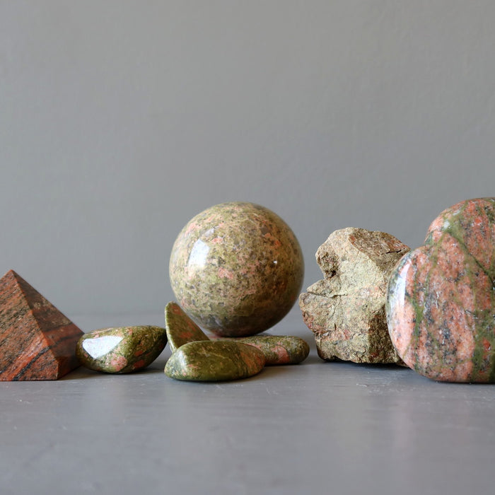 Unakite Stone Showcase