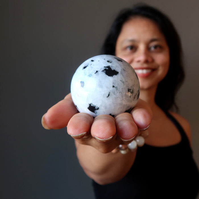 Own a Moon! 5 Moonstone Crystal Balls