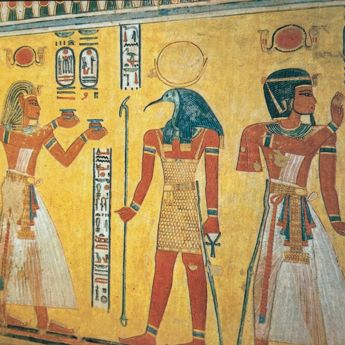 Vintage Postcard Lot Egypt Funeral Art Nefertari Valley Queens Sennedjem Mummy