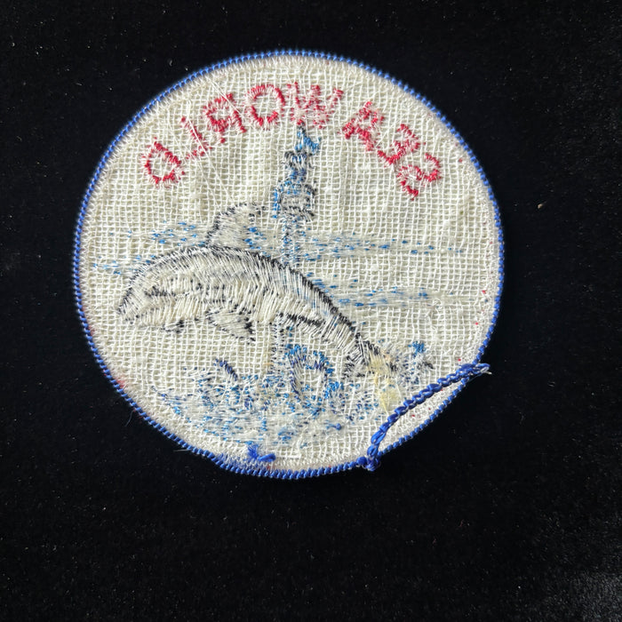 Vintage Patch Sea World Shamu Orca Whale Skytower Souvenir