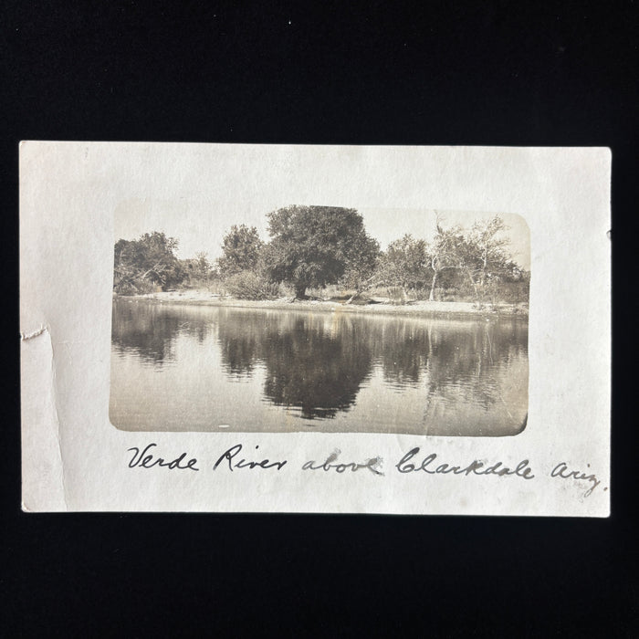 Antique Postcard 1915 RPPC Jerome Arizona Verde River Clarkdale Mining Towns