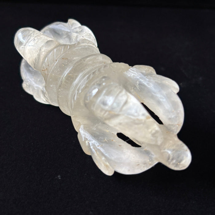 Clear Quartz Dorje Wand Buddhist Action Wisdom Crystal