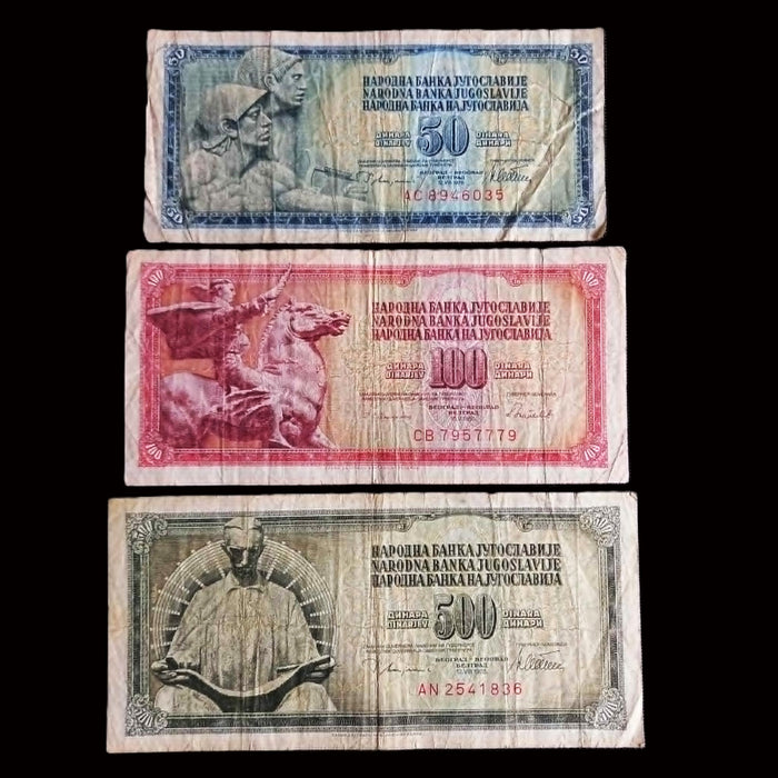 Vintage Banknote 29pc Europe Set Austria Germany Greece Hungary Turkey Yugoslavia Money