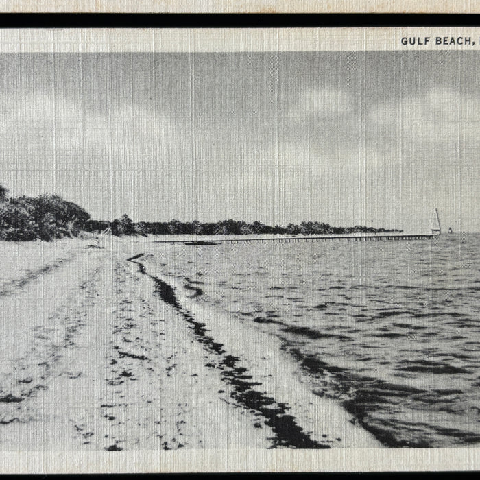 Vintage Postcard Lot SS Panama City Ship Gulf Beach Sunset B&W Florida Art Cards