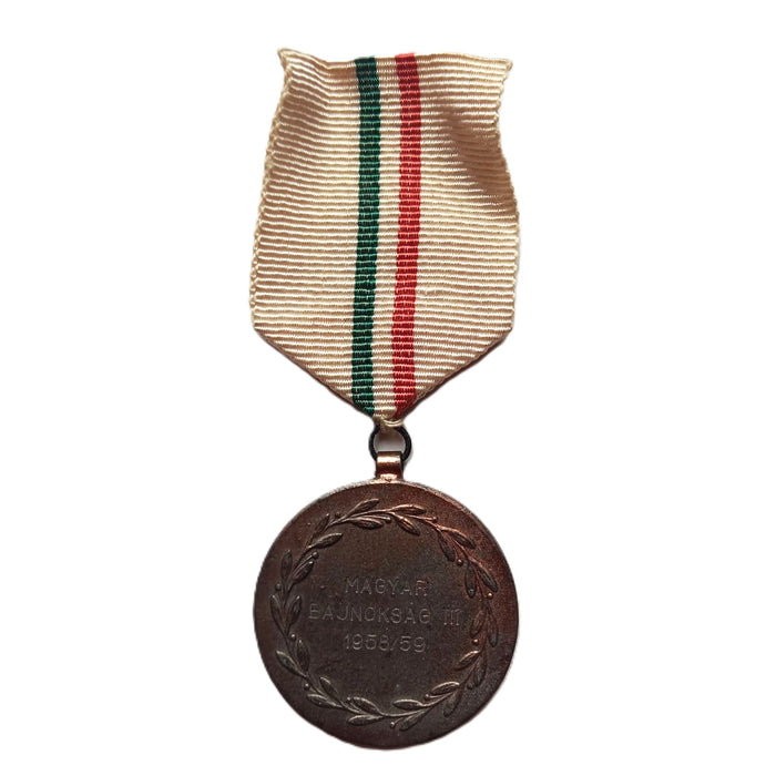 1958-59 Hungarian National Field Hockey Championship 3rd Place Bronze Medal