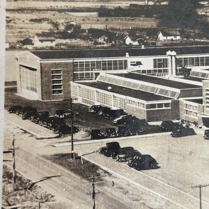 Vintage Postcard RPPC 1942 WW2 Military Mail Perry Institute Yakima WA Air Force