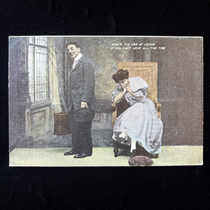 Antique Postcard 1907 Married Life Irony Jamestown Expo Norfolk VA Comic Romance