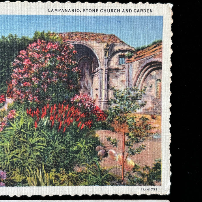 Vintage Postcard Lot Southern California Luxury Garden Lagoon Church San Diego