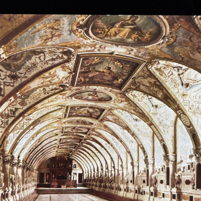 Vintage Postcard 5-Lot Germany Austria Church Interior Palace Hall Architecture