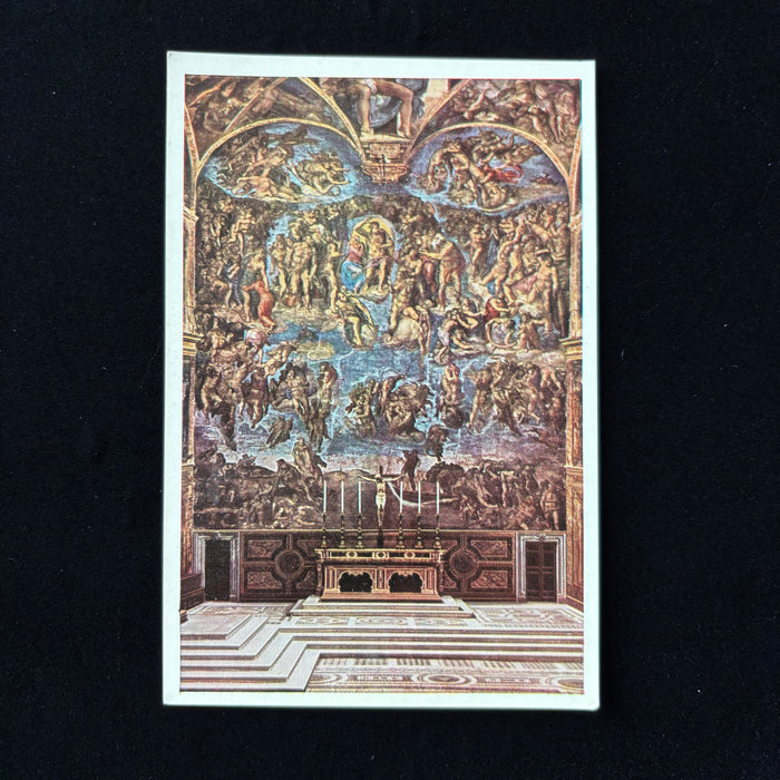 Vintage Postcard Lot Vatican City Sistine Chapel Last Judgment St Peter Tomb