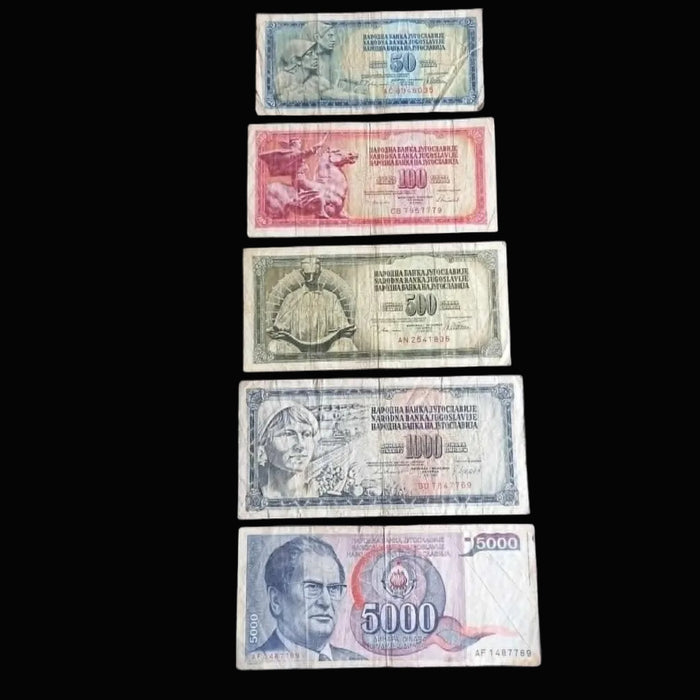Vintage Banknote 29pc Europe Set Austria Germany Greece Hungary Turkey Yugoslavia Money