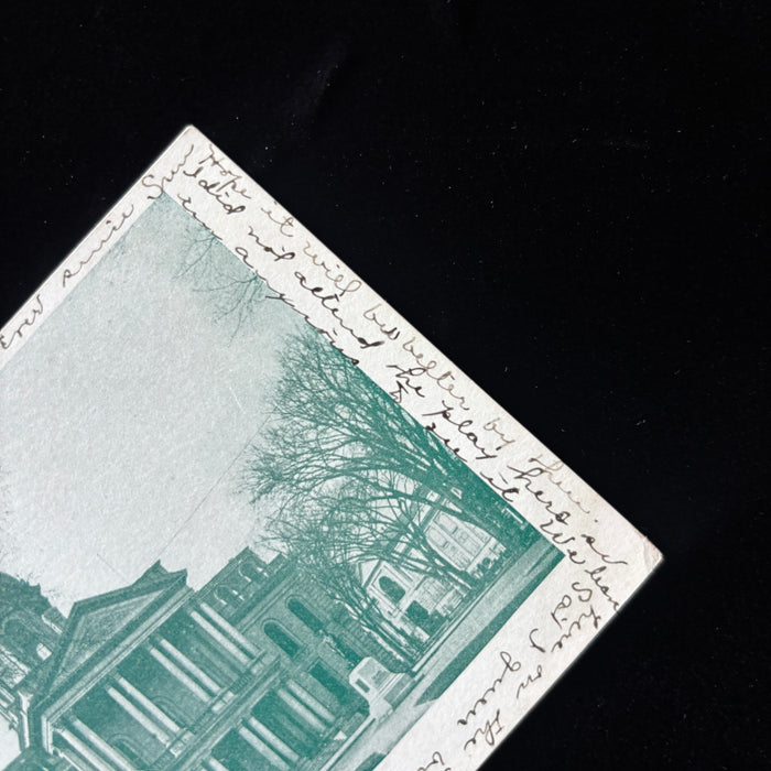 Antique Postcard 1908 Wentworth Eye Drama Social History State House Concord NH