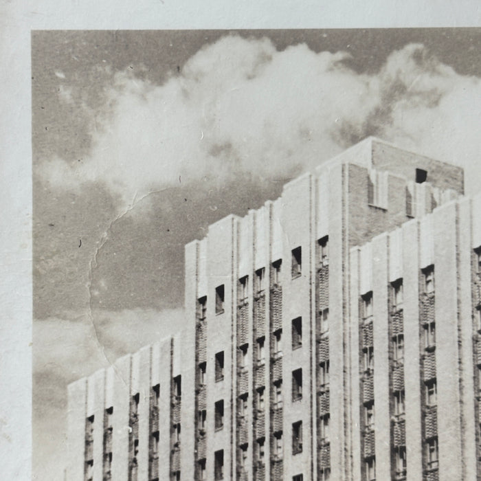Vintage Postcard 1943 RPPC Seattle Washington Nurses Dorm Harborview Hospital
