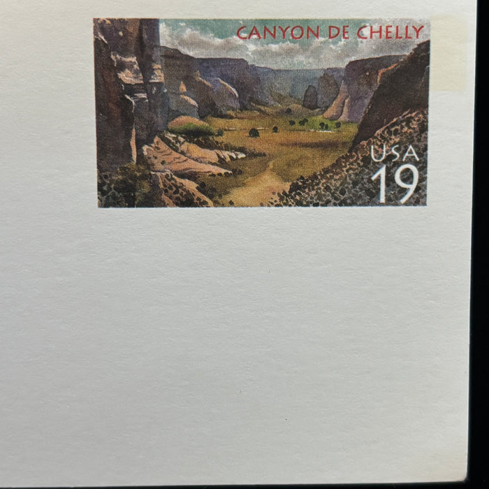 Vintage Postcard Lot 1994 Canyon Chelly Arizona 19c Postal Cards USPS Stationery