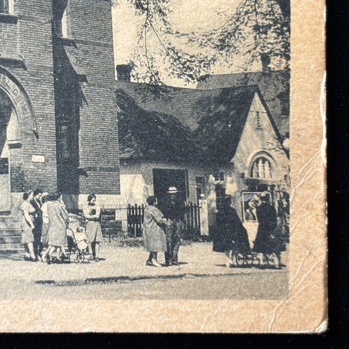 Vintage Postcard 1948 Daily Community Life Sussex New Brunswick Post Office