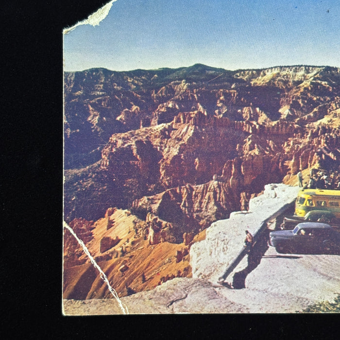 Vintage Postcard Lot Yellow Tour Utah Arches Cedar Breaks Echo Canyon River