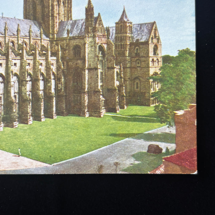 Vintage Postcard Lot UK Cathedral Westminster Abbey Canterbury Double Decker Bus