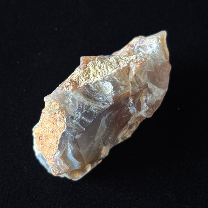 Fire Agate Raw Iridescent Chalcedony Rough Gemstone
