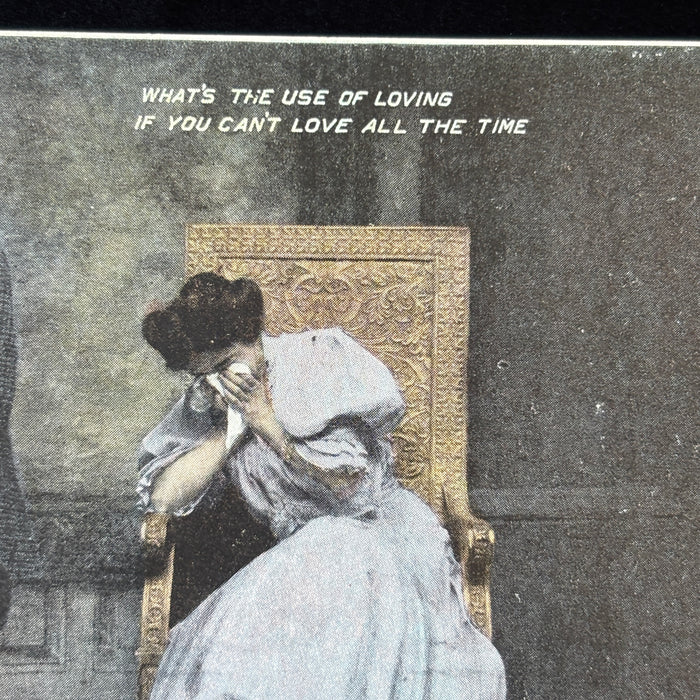 Antique Postcard 1907 Married Life Irony Jamestown Expo Norfolk VA Comic Romance