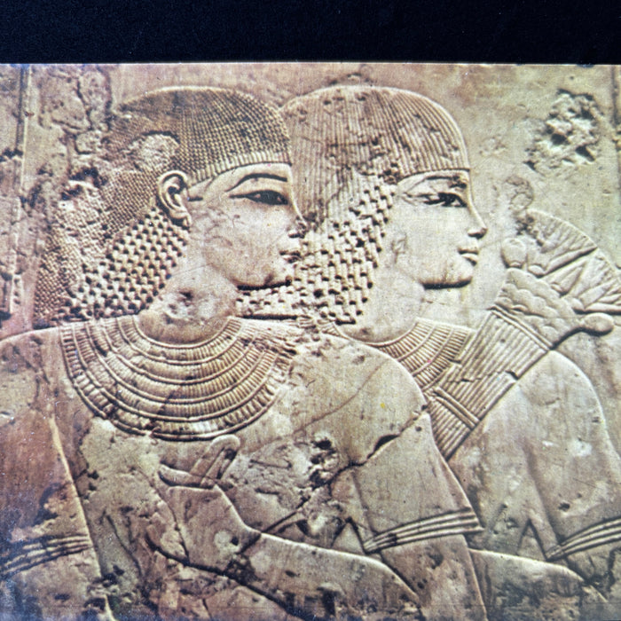 Vintage Postcard Lot Tomb Noble Ramose Festival Guests Papyrus Stalks Egyptian