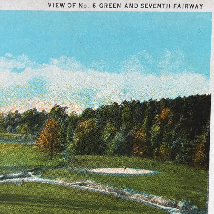 Vintage Postcard Lot Main Street Henderson NC Shop Signs Cars Golf Country Club