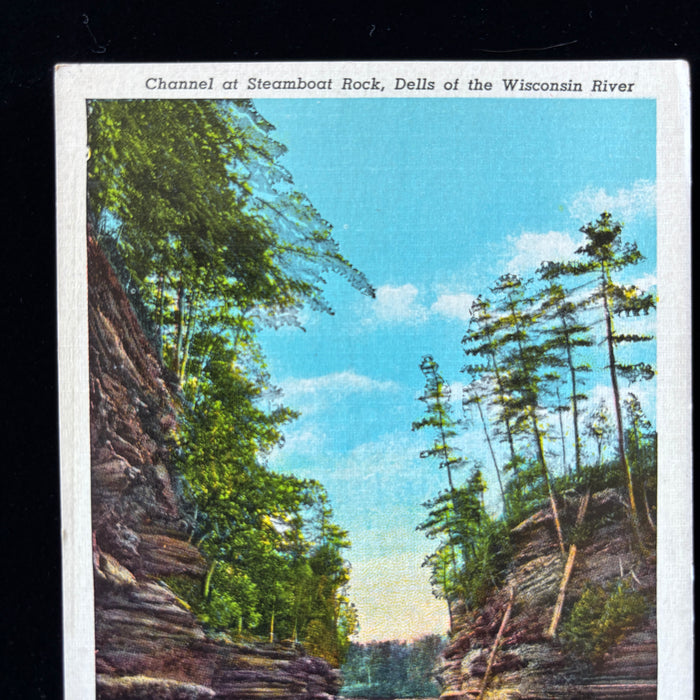 Vintage Postcard Lot Wisconsin Door County Dells Beloit Lighthouse Lake Boat Dam