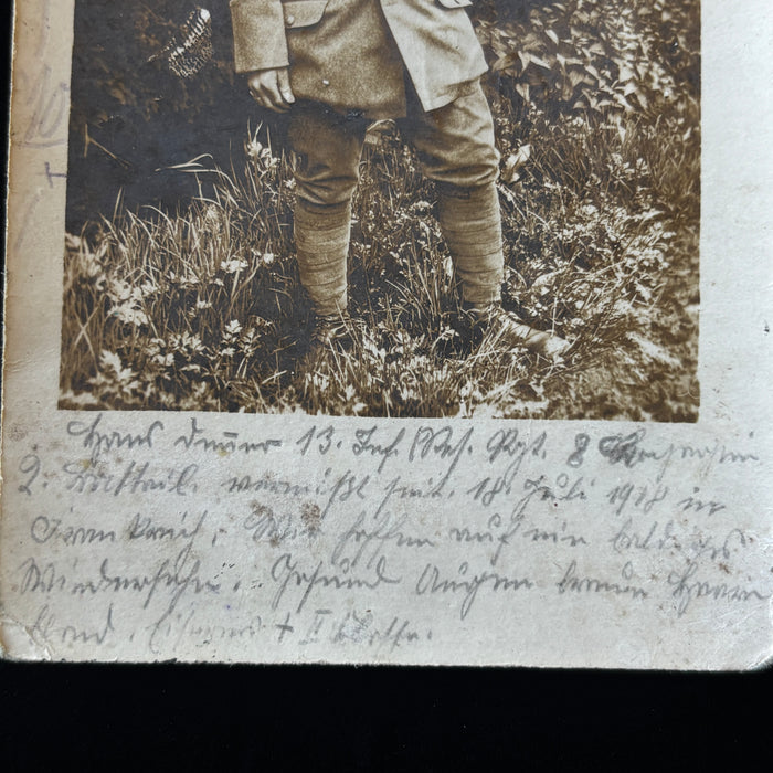 Antique Postcard Lot 1916-18 WWI Old German Soldiers RPPC Cigarette Uniform MIA
