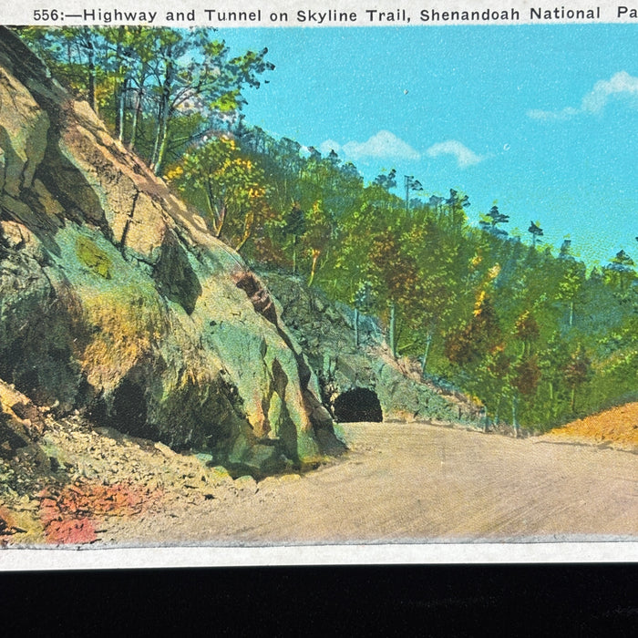 Vintage Postcard Lot Shenandoah Valley Park Virginia Tunnel Cave Grotto Skyline