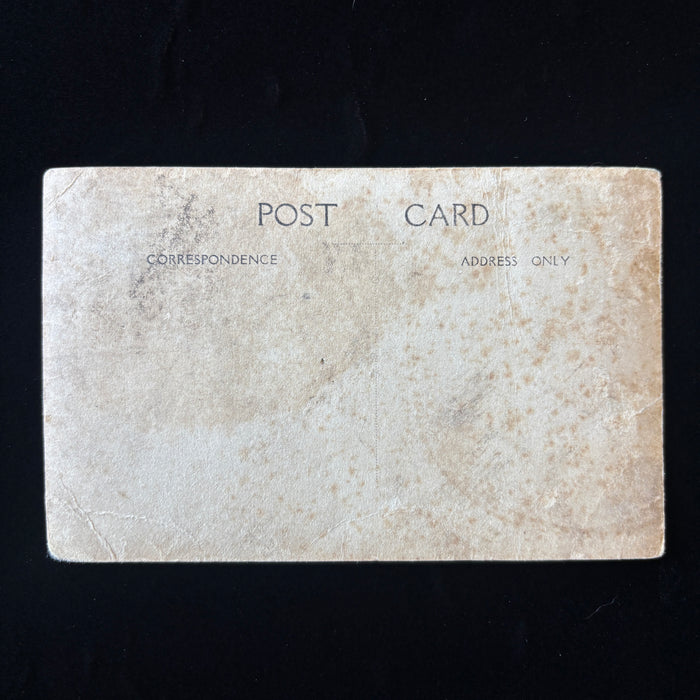 Antique Postcard RPPC WWI German Soldier Imperial Army Greatcoat Studio Portrait