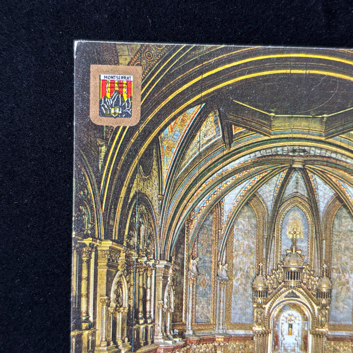 Vintage Postcard Lot Montserrat Basilica Monastery Spain Black Madonna Retreat