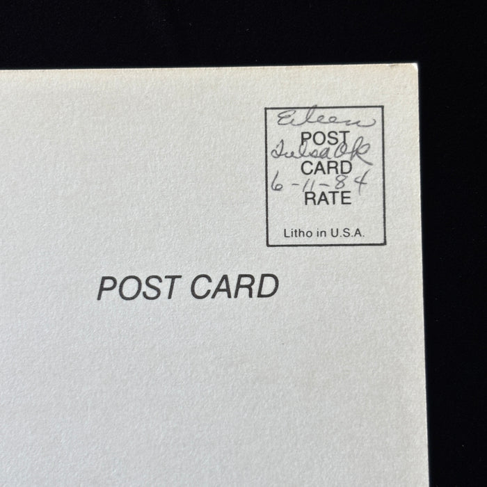 Vintage Postcard Oklahoma City Faith Tulsa Healing Hands Religious Architecture