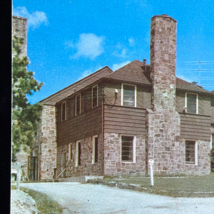 Vintage Postcard South Dakota Sylvan Lake Hotel Black Hills Road Trip Americana