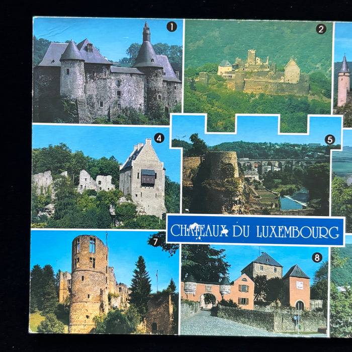 Vintage Postcard Lot Luxembourg Grand Ducal Palace Castle Church Altar European