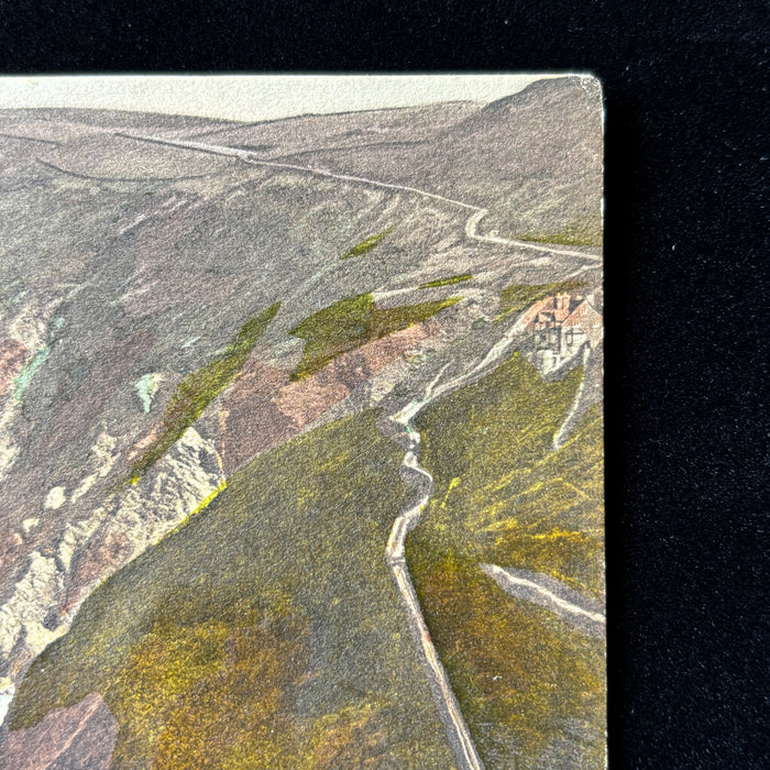 Antique Postcard 1900s Lynmouth Manor House Countisbury Hill Devon UK