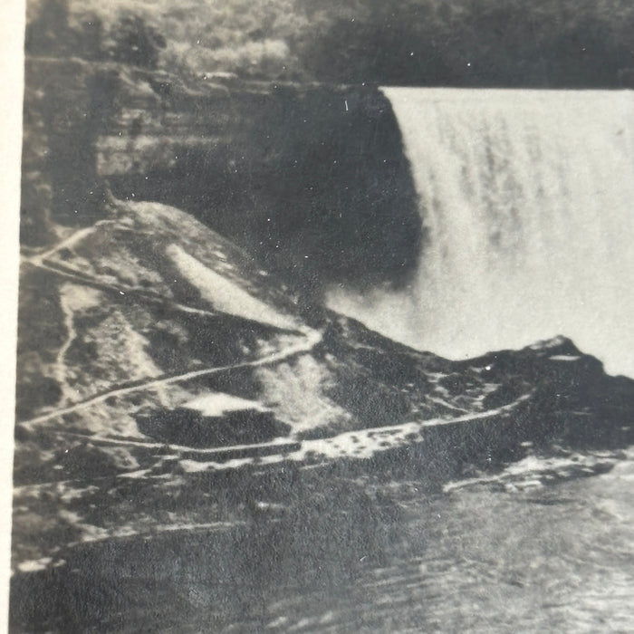 Vintage Postcard RPPC Niagara Falls Maid Mist Steamboat Canada White Water Rapid