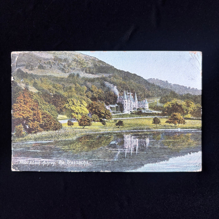 Antique Postcard 1900s Loch Achray Trossachs Hotel Scotland Statesman Canada