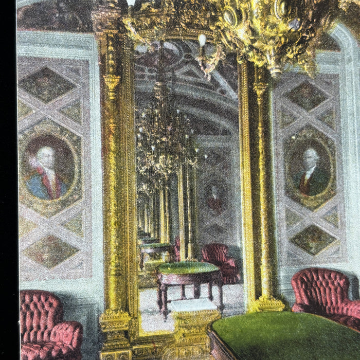 Antique Postcard 1909 Slick Time Portland Maine Capitol Opulent Presidents Room