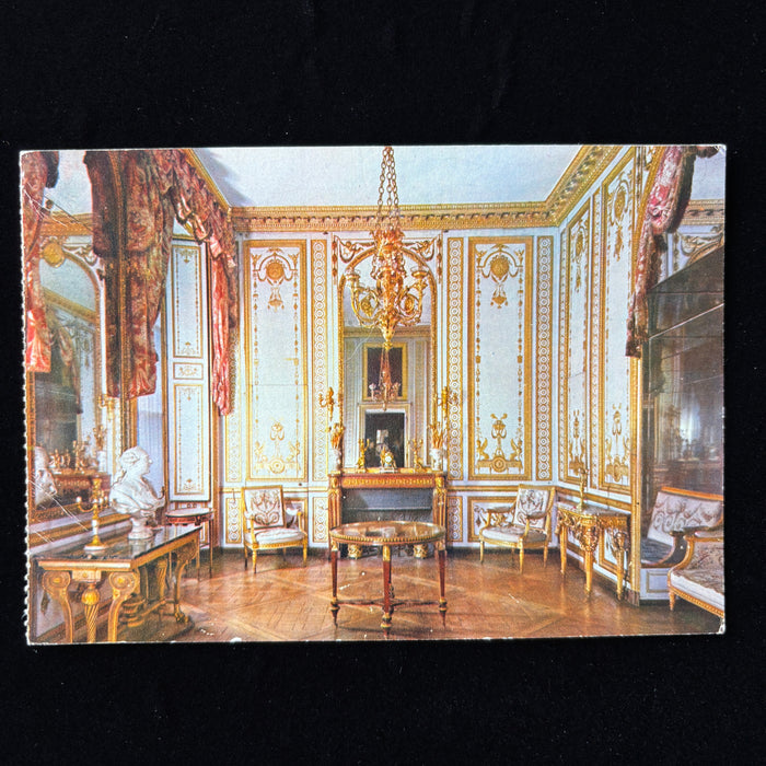 Vintage Postcard Marie Antoinette Feminine Private Study Versailles Palace France