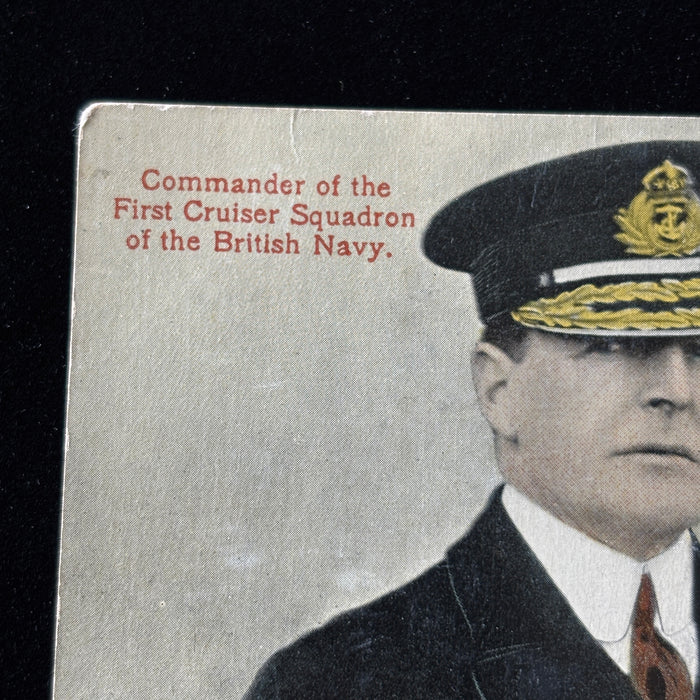 Antique Postcard 1913 Romantic Scandal Commander Beatty British Navy