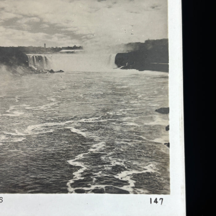 Vintage Postcard RPPC Niagara Falls Maid Mist Steamboat Canada White Water Rapid