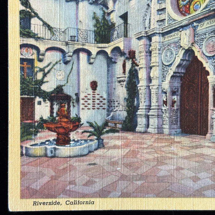 Vintage Postcard Lot Riverside Glenwood Mission Inn Cataldo Mission California