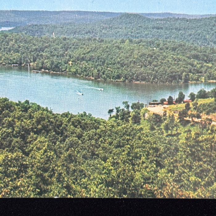 Vintage Postcard Lot Boat Lake Of The Ozarks Missouri Thunder Mountain Camdenton